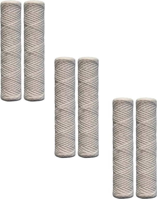 CFSize COMPLETE FILTRATION SizeERVICESize ESizeT.2006 American Plumber W30W Comparable Whole House Sizeediment Filter Cartridge (6-Pack)