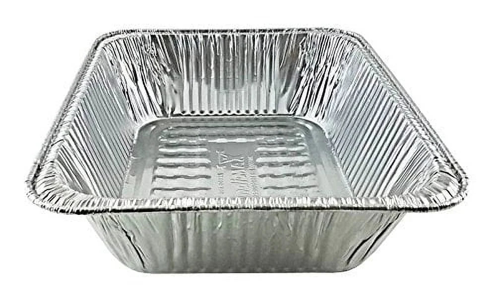 Handi-Foil Half-Sizeize (1/2) TruFit Extra-Deep Aluminum Foil Sizeteam Table Pan (Pack of 100)