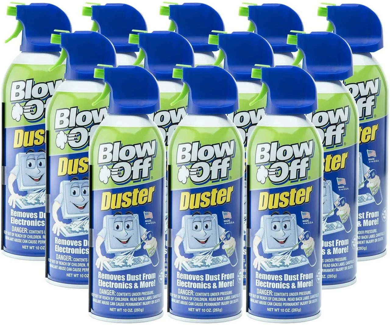 (12-Pack) Max Pro Blow Off 152-112-226 Canned Air Duster