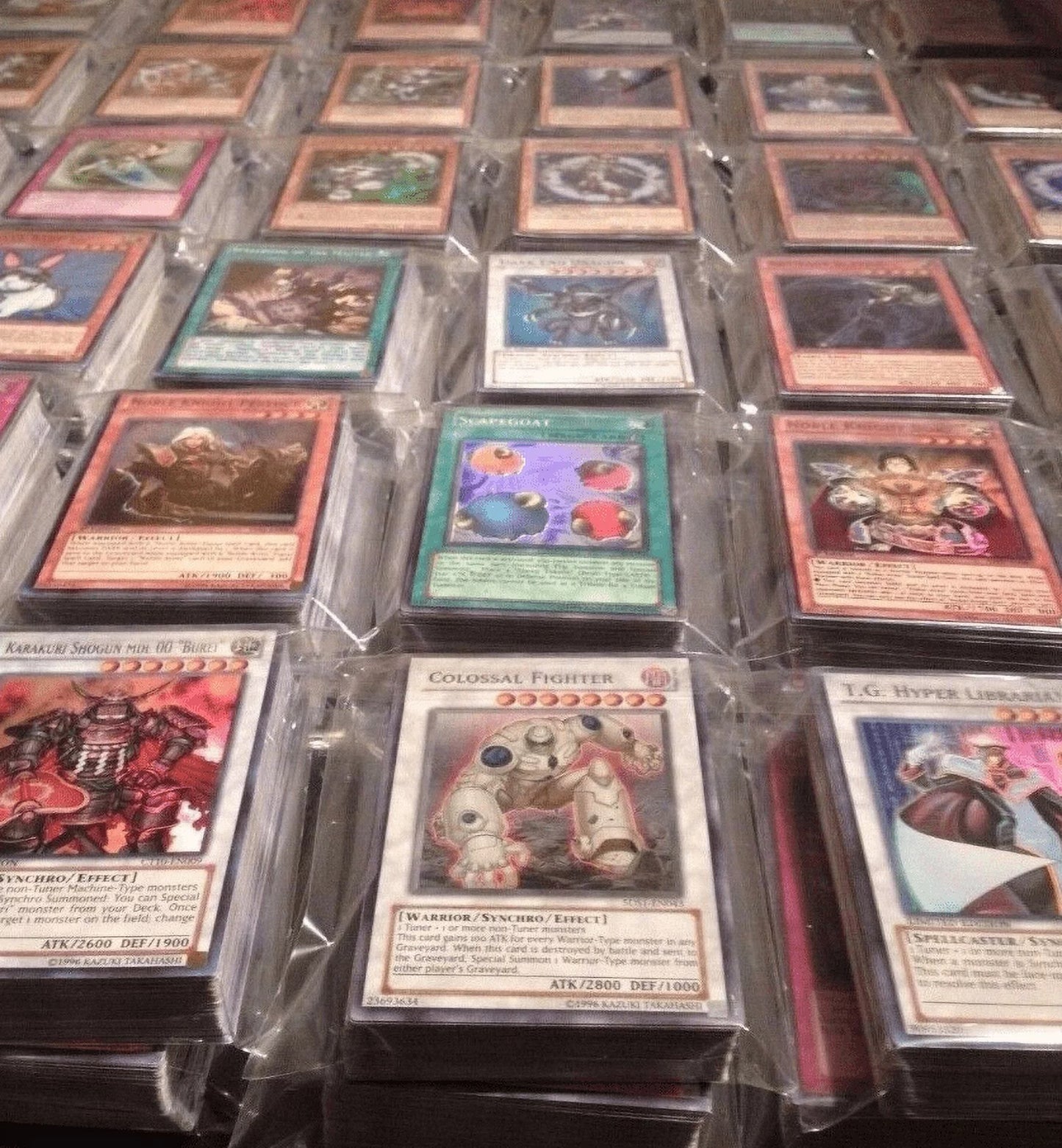 500 Assorted Yugioh Cards Including Rare, Ultra Rare and Holographic Cards