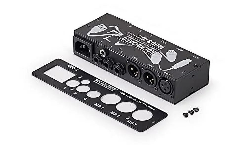 Rockboard RBO B MOD 3 V2 RockBoard Module 3 V2 with XLR, TRSize for Vocal