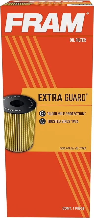 Fram Extra Guard CH8481, 10K Mile Change Interval Cartridge Oil Filter