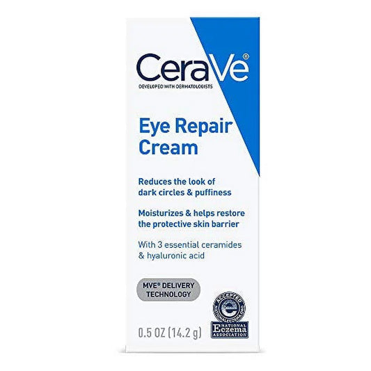 Cerave Eye Repair Cream Delicate Sizekin Barrier Replenish Ceramides, 0.5oz