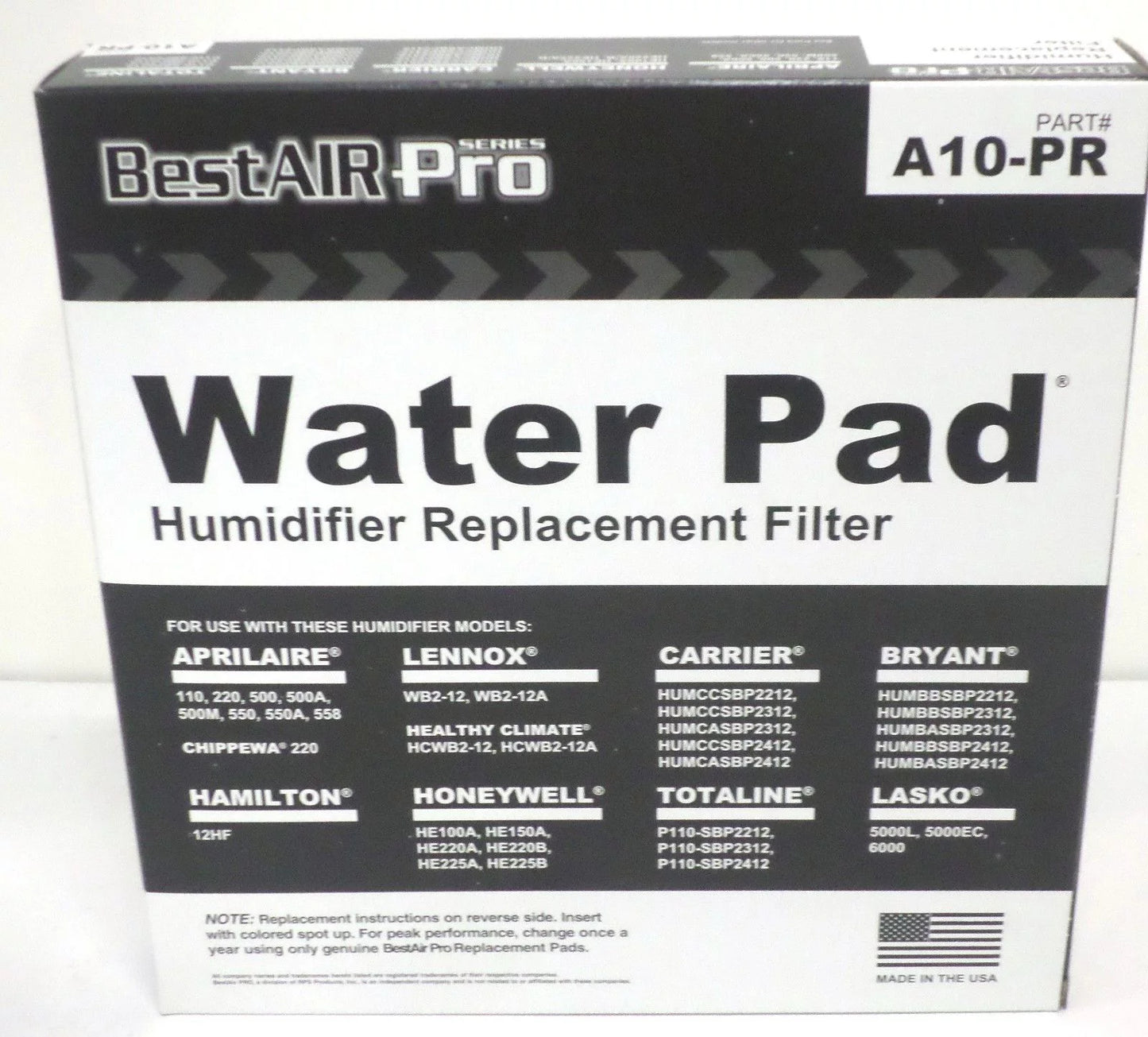 GeneralAire GA10 Vapor Pad, 1.75" x 10" x 10.25"