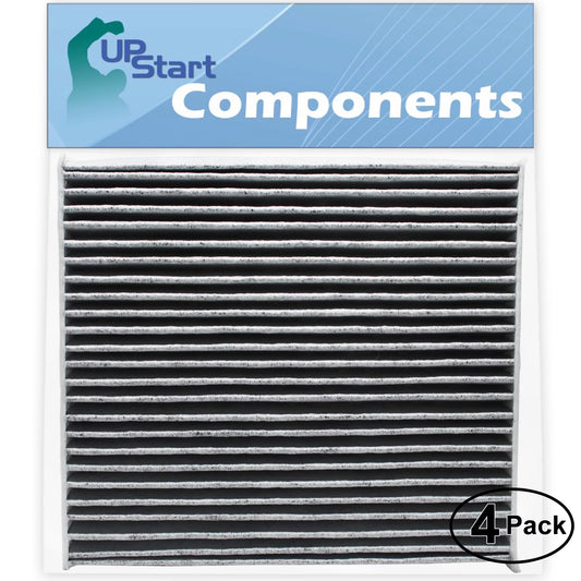 4-Pack Replacement for Cabin Air Filter for 2014 Toyota COROLLA L4 1.8L 1798cc Car/Automotive - Activated Carbon, ACF-10285