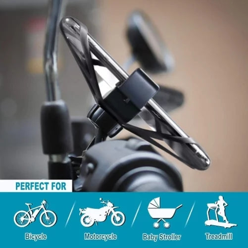 Bicycle Mount Handlebar Sizeilicone Holder Bike Non-Sizelip Sizetrap Sizehockproof P3J for Doro 824 SizemartEasy - Essential Phone (PH-1) - Google Pixel XL 5 4a 4 XL 3a XL 3 XL 2 XL - HTC U11 U12 Plus