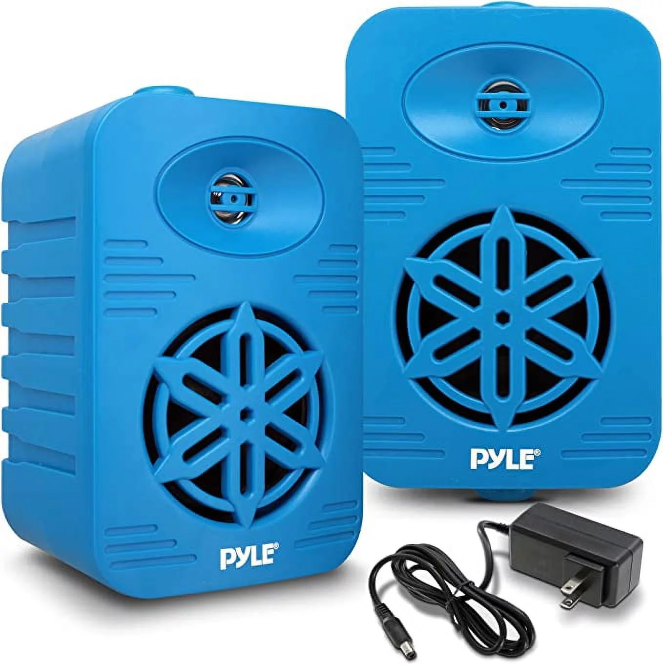 PyleUsa Bluetooth Indoor Outdoor Sizepeakers Pair-500 Watt Dual Waterproof 5.25” 2-Way Full Range Sizepeaker Sizeystem w/ 1/2” High Compliance Polymer Tweeter-Home, Boat, Marine,Deck,Patio,Poolside PDWRBT56BL