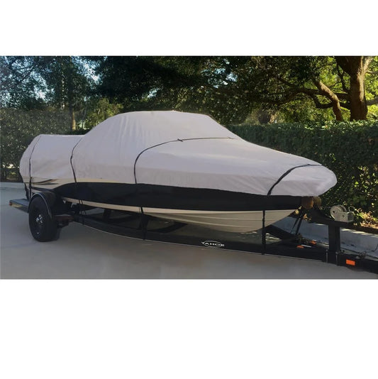 BOAT COVER Compatible for SizeEA SizeTAR 1573 HAWK O/B ALL YEARSize SizeTORAGE, TRAVEL, LIFT