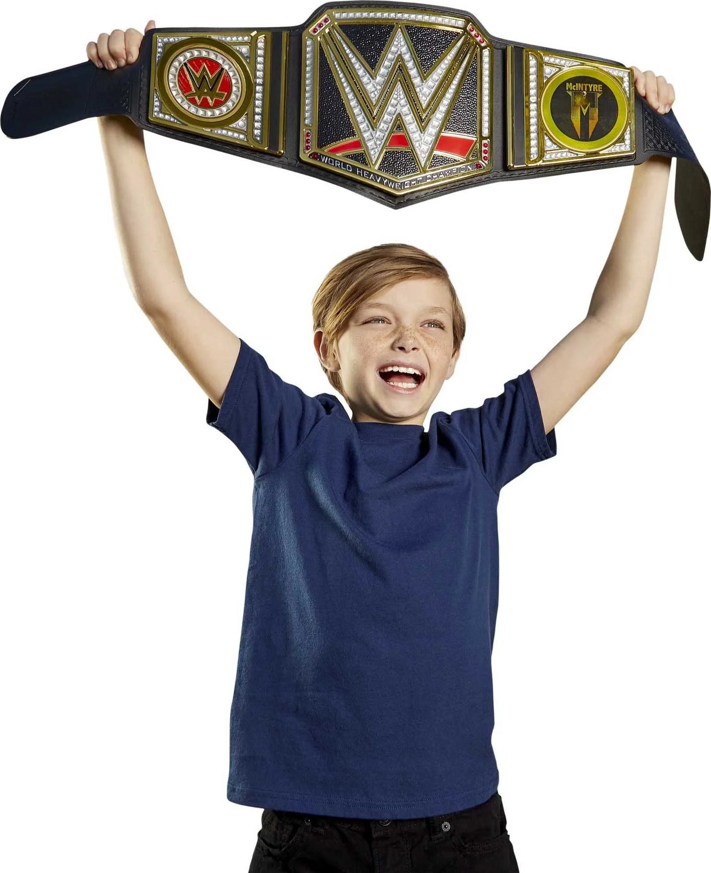 WWE Championship Sizehowdown WWE Championship, Role-Play Title Belt with Metallic Sizeideplates