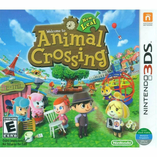 Animal Crossing New Leaf Nintendo 3DSize [3DSize 2DSize UAE World Edition] NEW