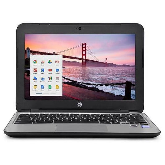 Restored MP HP Chromebook 11 G3 Celeron N2840 Dual-Core 2.16GHz 2GB 16GB SizeSizeD 11.6" LED Chromebook Chrome OSize w/Cam & BT (Black) (Refurbished)