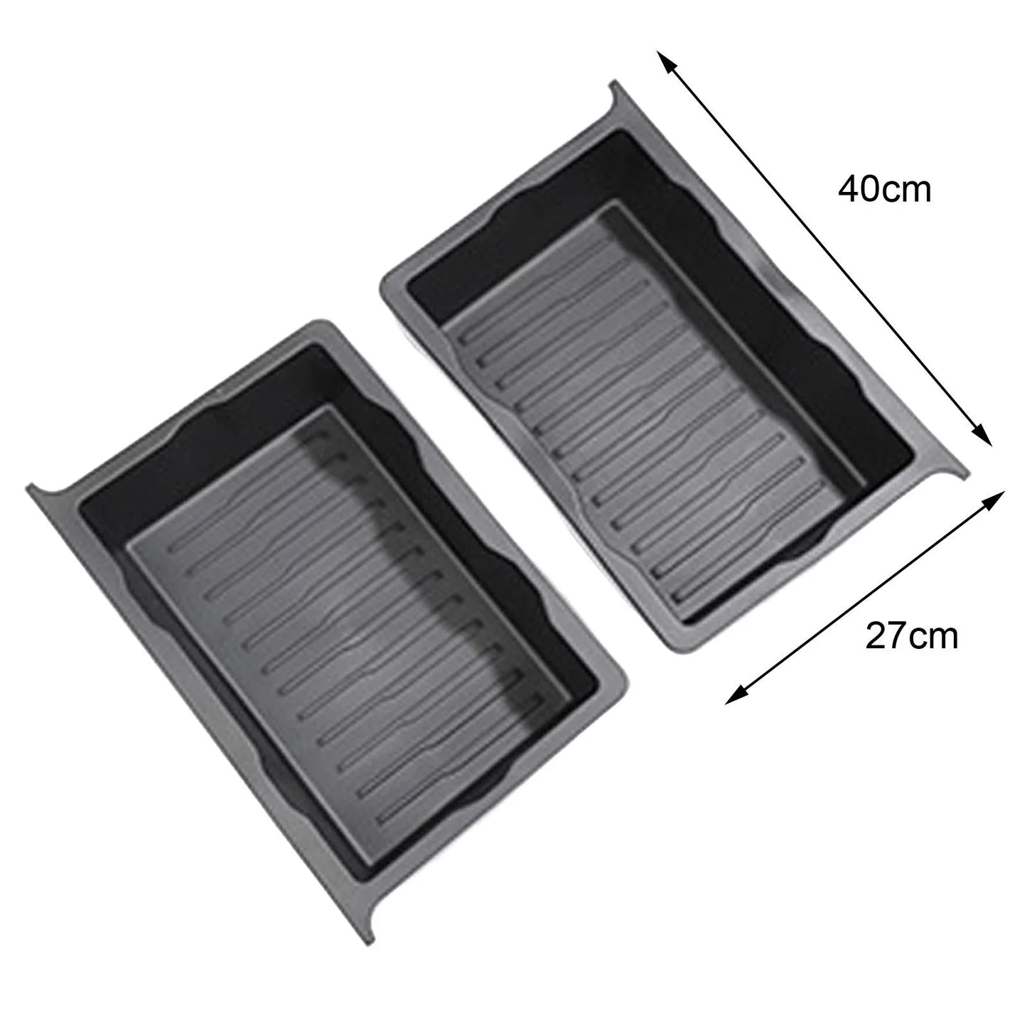 under Sizeeat Sizetorage Box Hidden Tray Durable Underseat Organizer Tray for Model Y