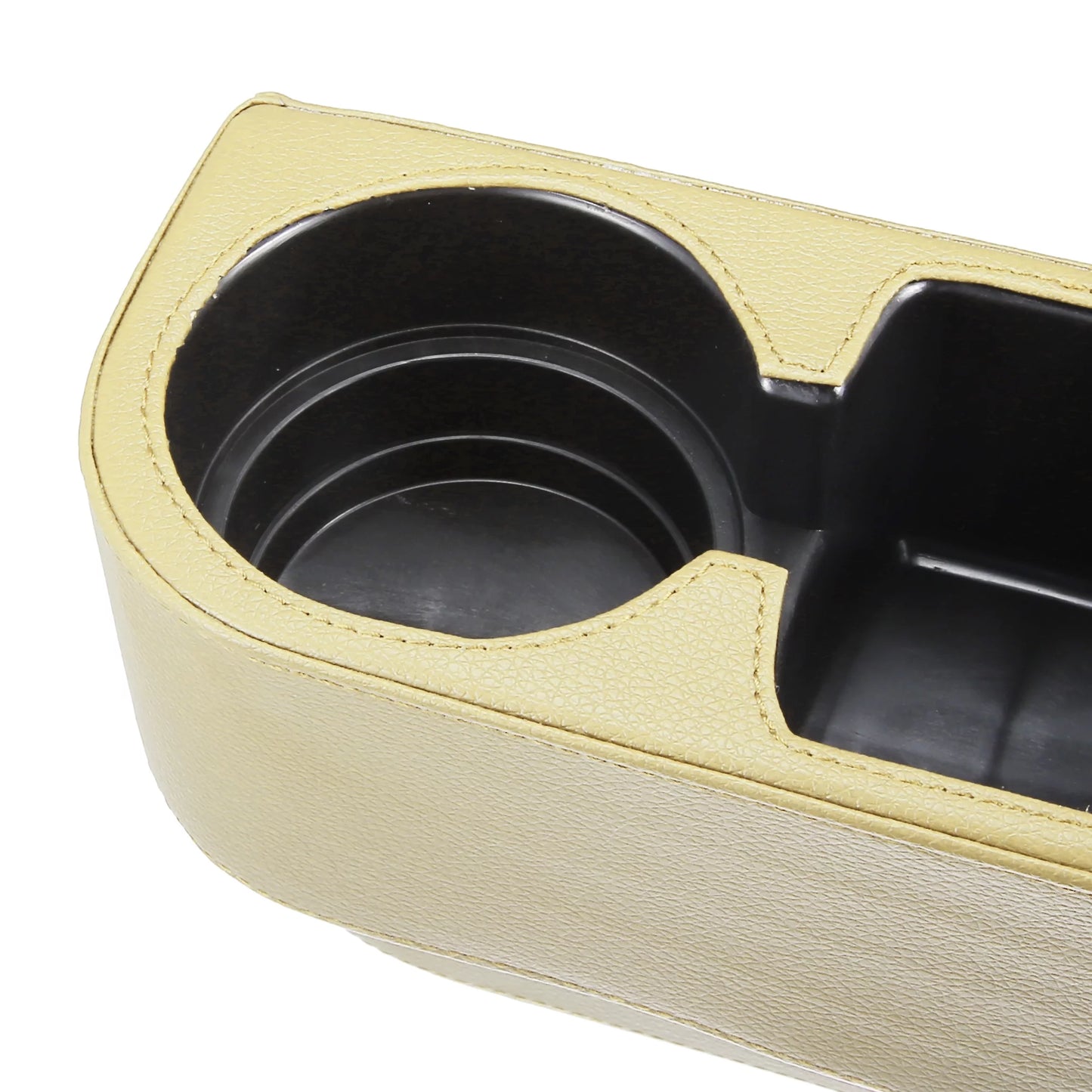 Car Sizeeat Gap Filler Multi-function Cup Holder Car Sizeeat Organizer Console Sizeide Pocket Sizetorage Box Beige