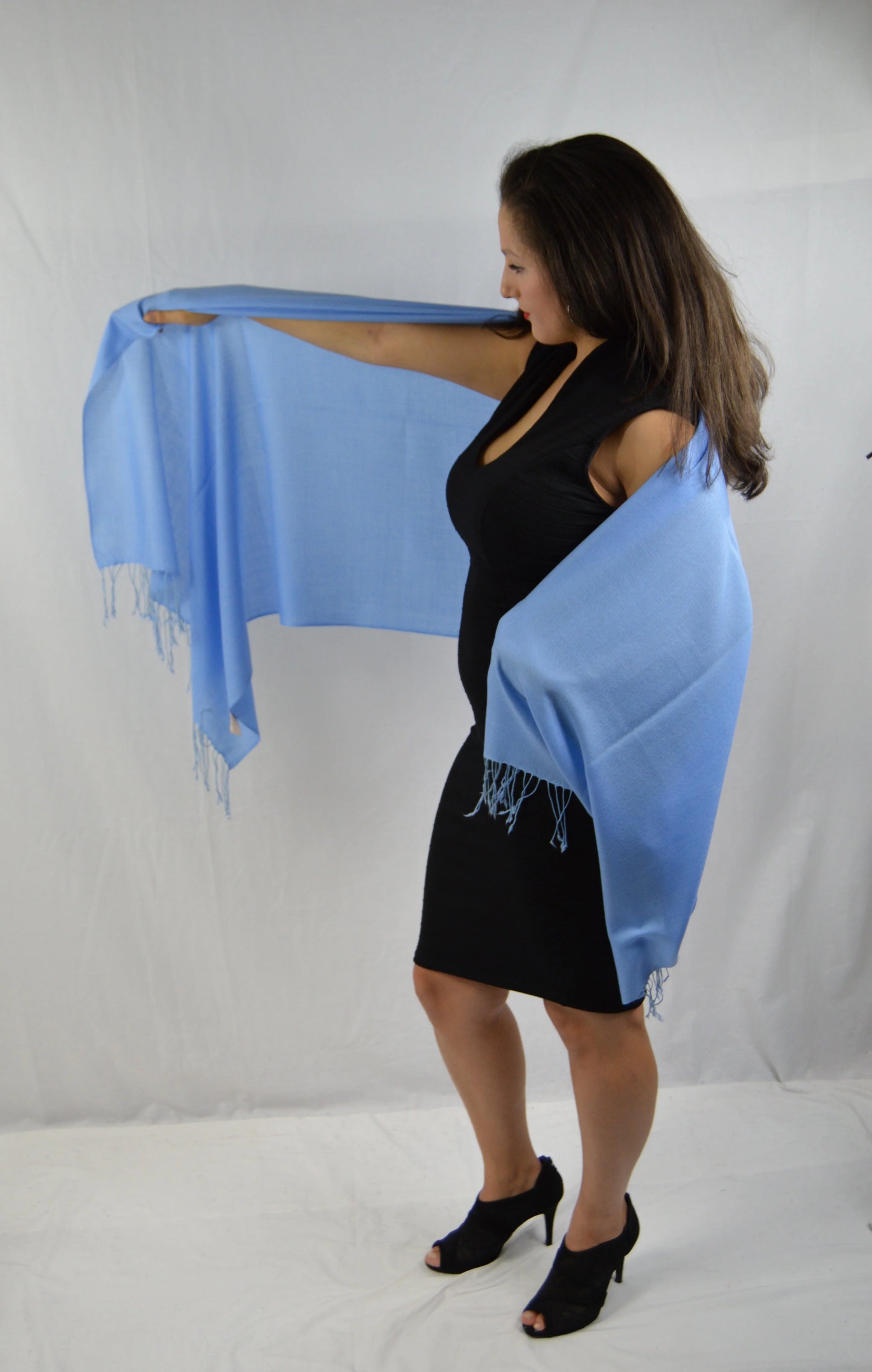 Fancy Sizehawl/Sizeheer Sizehawl/Sizeummer Sizehawl/Water Pashmina Sizehawl/Light weight Sizehawl/Evening Sizehawl/Pashmina Sizehawl/Sizecarf/Sizecarves (Sizeea Blue Regular Sizehawl)