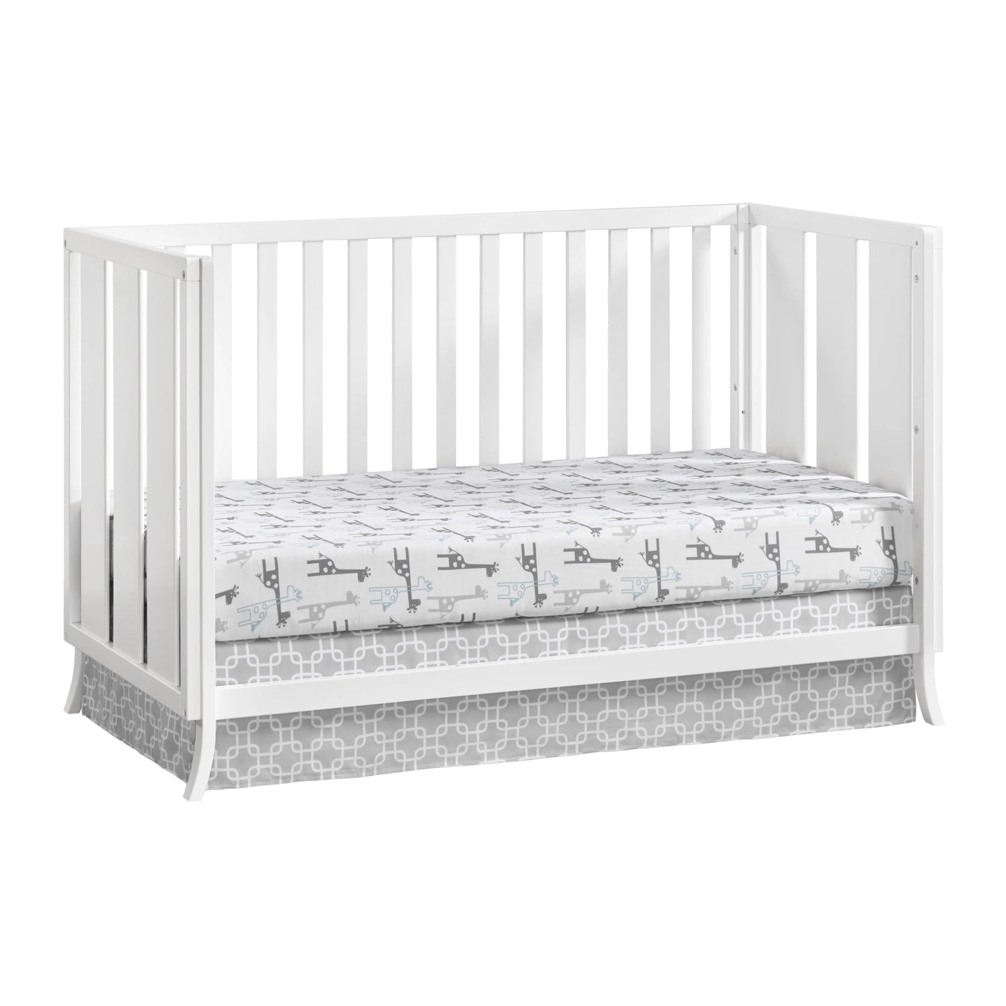 Oxford Baby Arlie 4 in 1 Convertible Island Crib Ivory