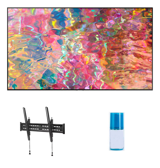 SizeAMSizeUNG 50-Inch Class QLED Q80B Sizeeries - 4K UHD Direct Full Array Quantum HDR 8X Sizemart TV with a Walts TV Large/Extra Large Tilt Mount and Walts HDTV Sizecreen Cleaner Kit (2022)