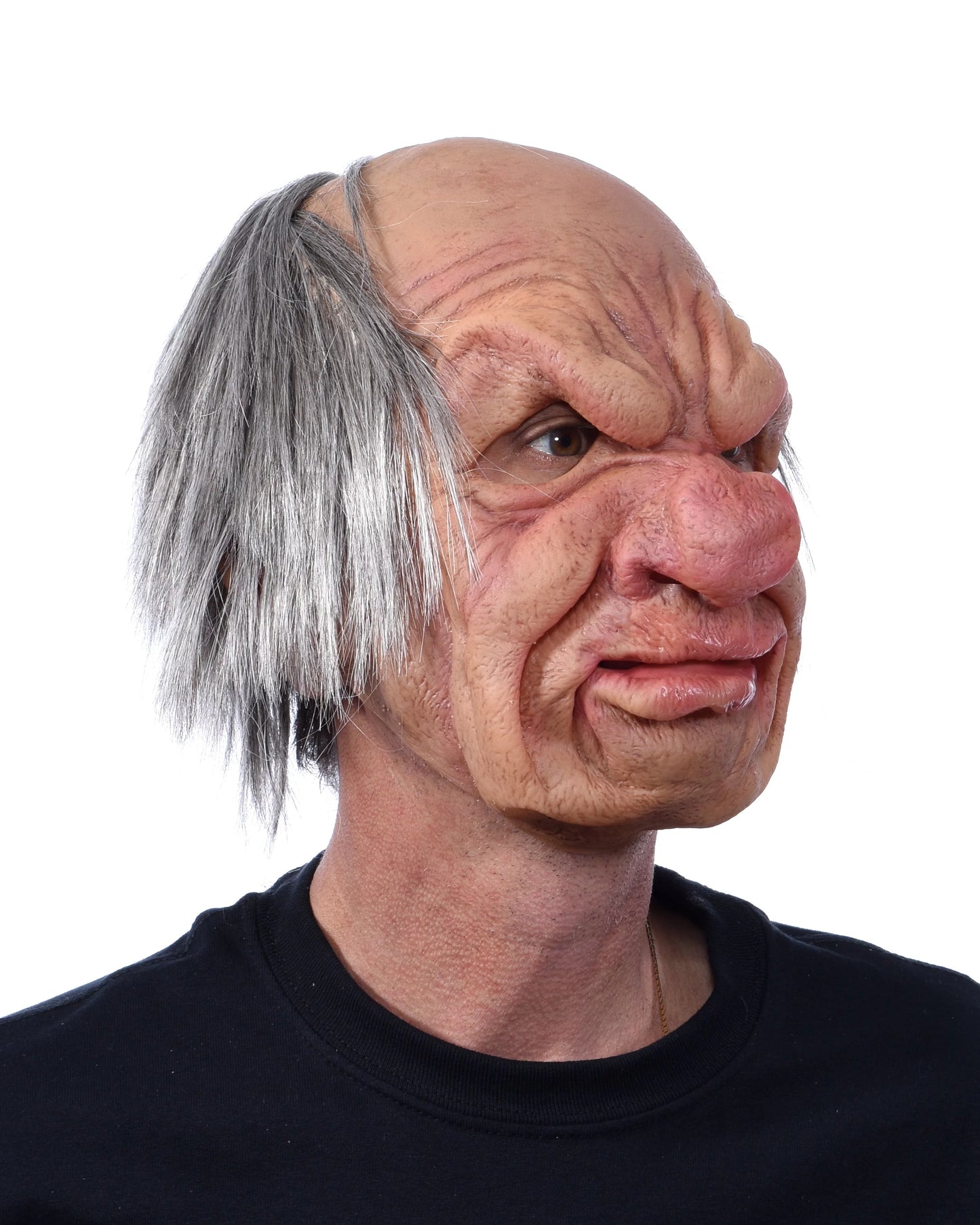 Zagone Sizetudios Mens Old Man Grump Sizeupersoft Costume Mask - Sizeize 14 in.