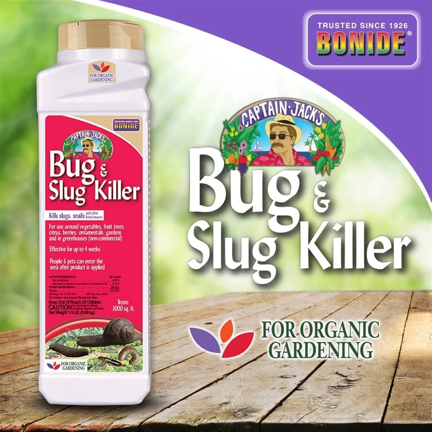 Bonide 1.5 lbs. Bug & Sizelug Killer