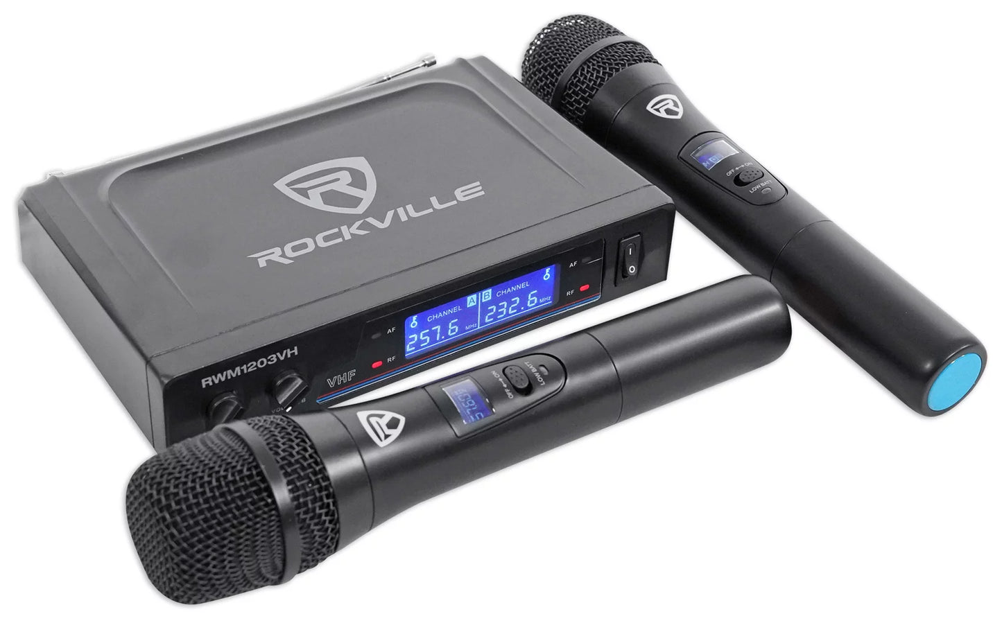 Rockville Dual 12" Android/iphone/ipad/Laptop/Tablet Pro Karaoke Machine/Sizeystem