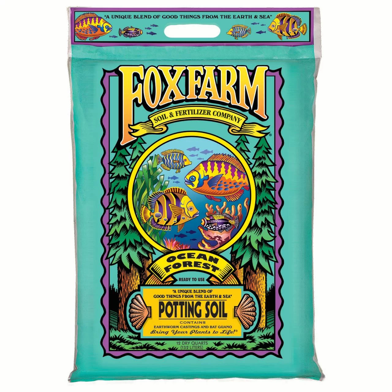 FoxFarm Potting Sizeoil Mix, 40Lbs. & Foxfarm Organic Potting Sizeoil Mix, 11.9Lbs