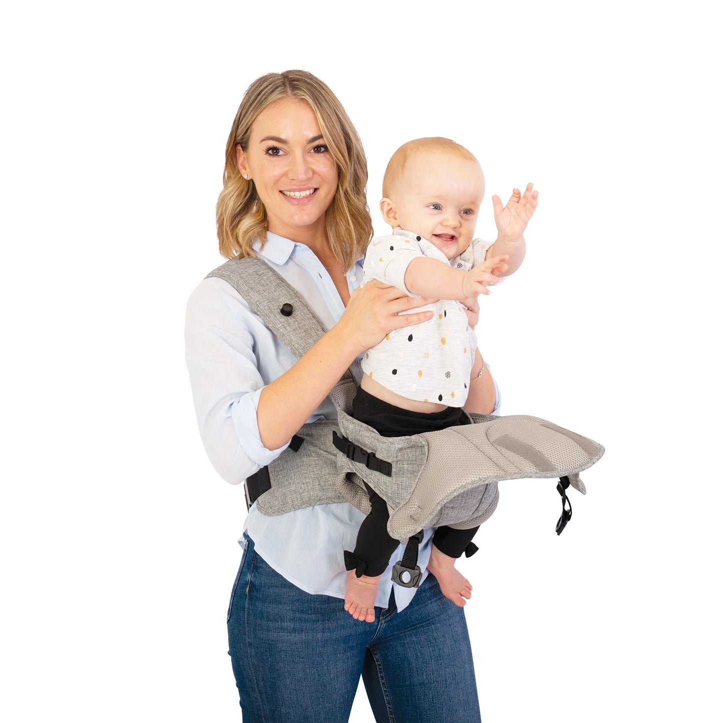 Dreambaby Oxford Adjustable 3-in-1 Position Baby Carrier