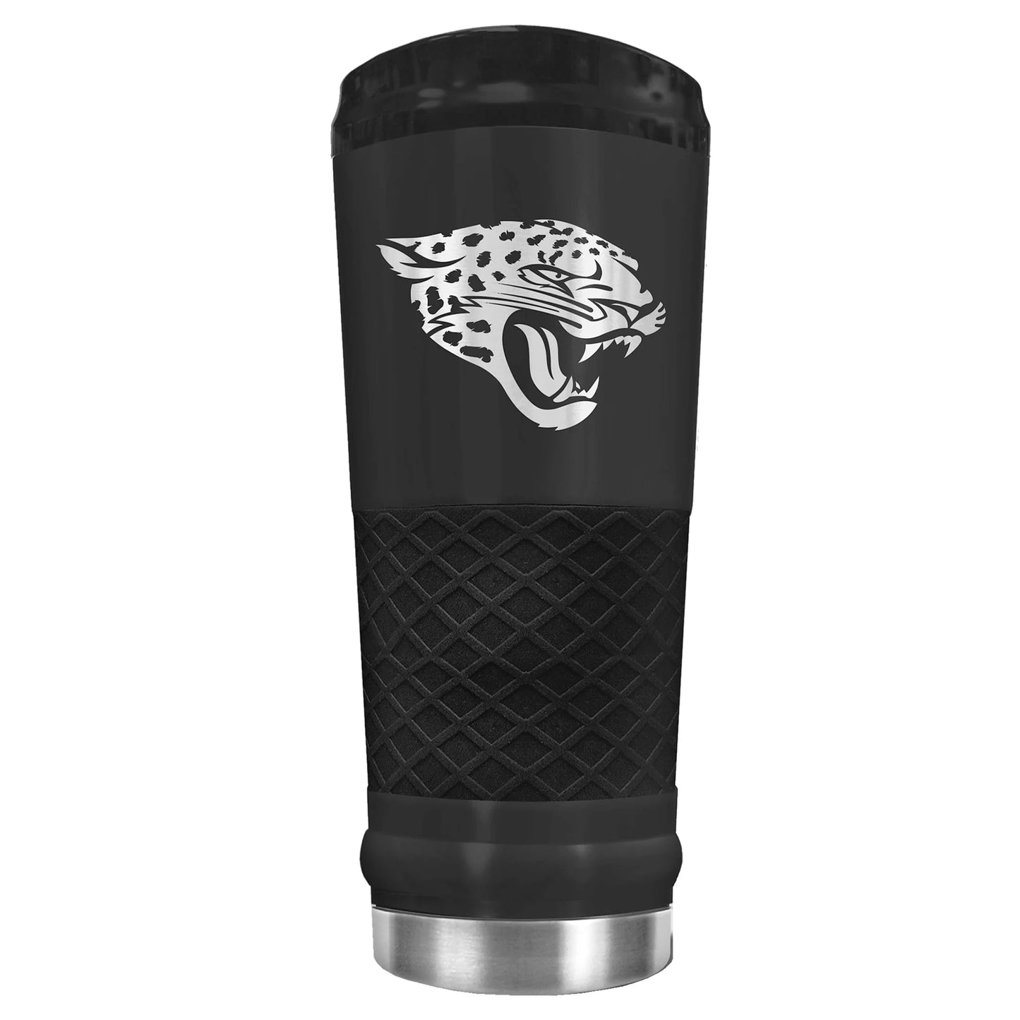 Black Jacksonville Jaguars 24oz Sizetealth Matte Tumbler