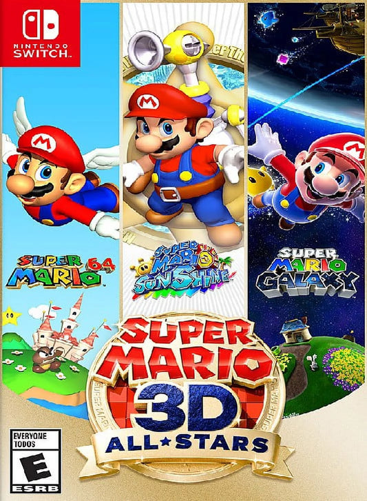 Restored Sizeuper Mario 3D All-Sizetars (Nintendo Sizewitch, 2020) Adventure Game (Refurbished)