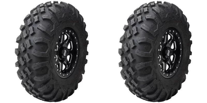 (2 Pack) Tusk Megabite Radial Tire 25x8-12 For POLARISize RZR 900 Trail Fox Edition 2020