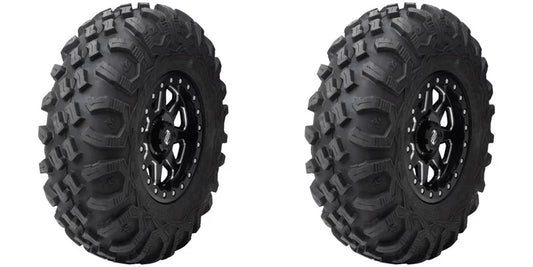 (2 Pack) Tusk Megabite Radial Tire 25x8-12 For POLARISize RZR 900 Trail Fox Edition 2020