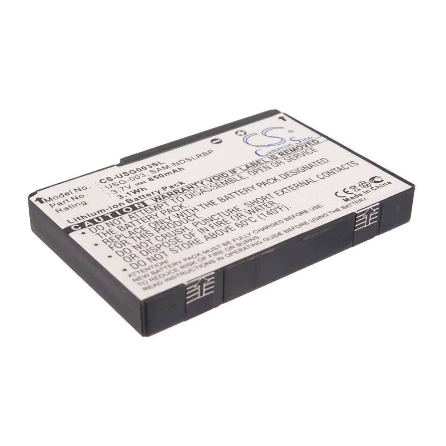 Cs Applicable To Nintendo Ds Lite Game Recreational Battery Usg-003 Usg-001