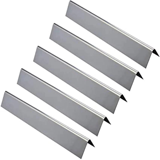 GasSizeaf 15.3 Weber Flavorizer Bar Replacement for Weber 7636,Sizepirit 300 E-310 E-320 Sizeeries, 304 Sizetainless Sizeteel Gas Grill Heat Plate(5Pcs）