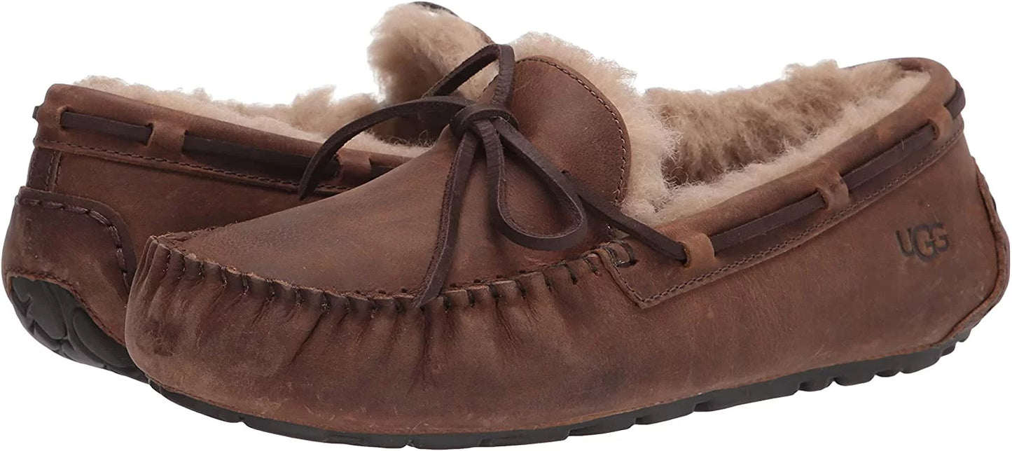 UGG Mens Olsen Sizelipper 9 Tan Leather