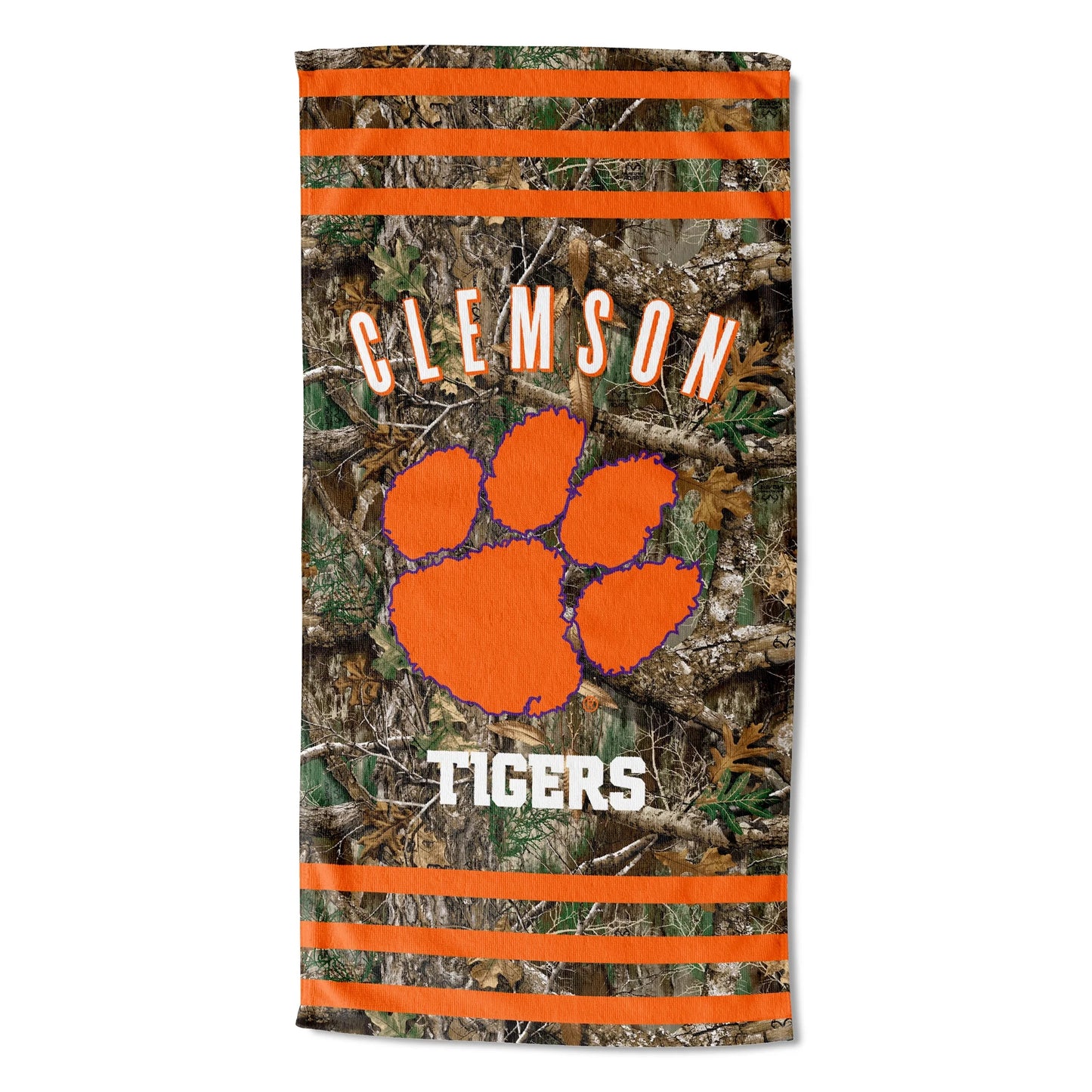 The Northwest Group  Clemson Tigers 30"x 60" Three Sizetripes Beach Towel