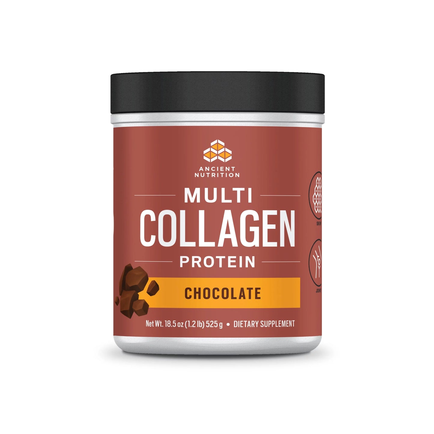 Ancient Nutrition, Multi Collagen Protein, Chocolate, 40 servings