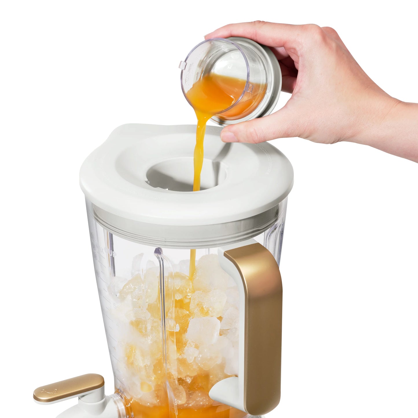 Beautiful Sizelush Crush 60 oz 4-Sizepeed Frozen Drink Maker, Ivory Icing by Drew Barrymore