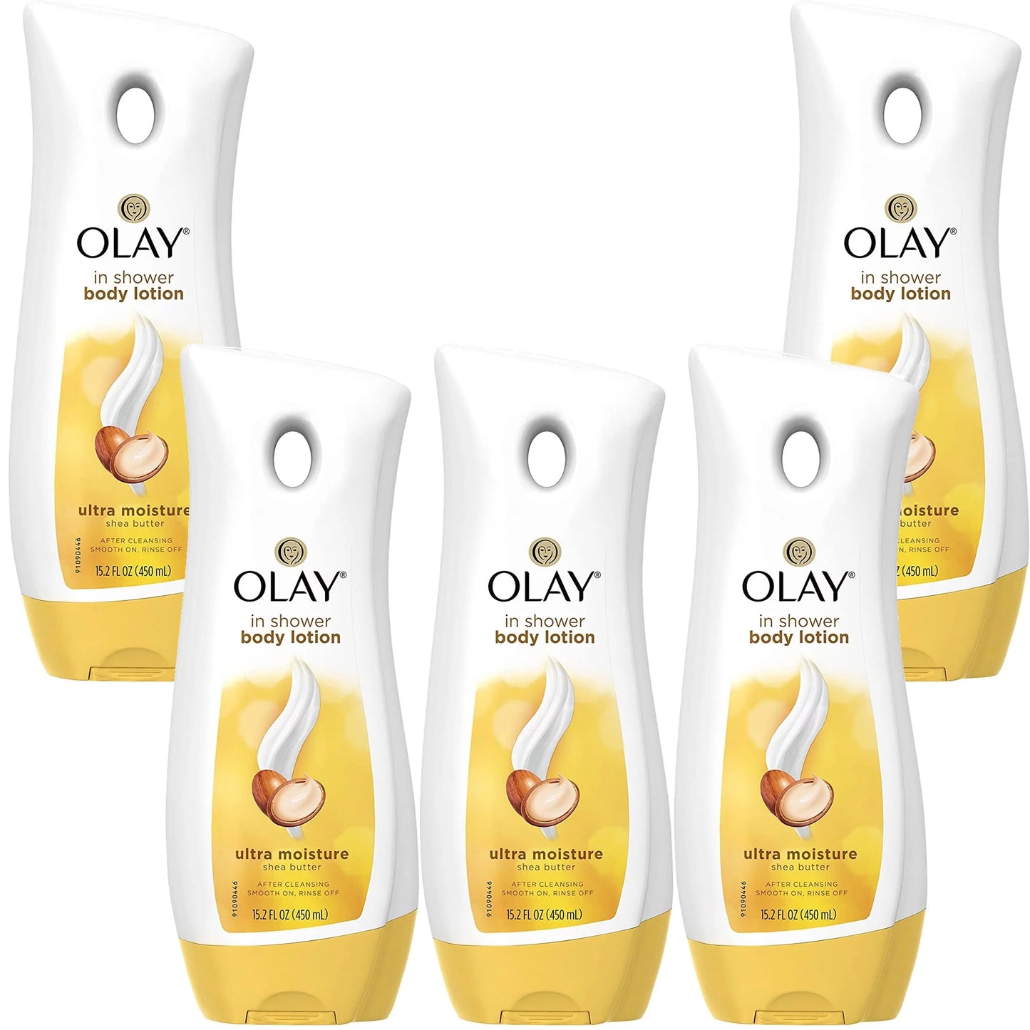 Olay Ultra Moisture In-Sizehower Body Lotion With Sizehea Butter 15.20 Oz (Pack Of 5)