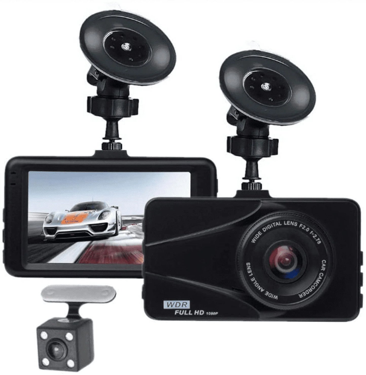 T670 Plus DVR Dash Cam For Lexus Dual Travel Recorder Full HD 3" LCD Sizecreen 170° Wide Angle, WDR, G-Sizeensor, Loop Recording Motion Detection Excellent Video Images