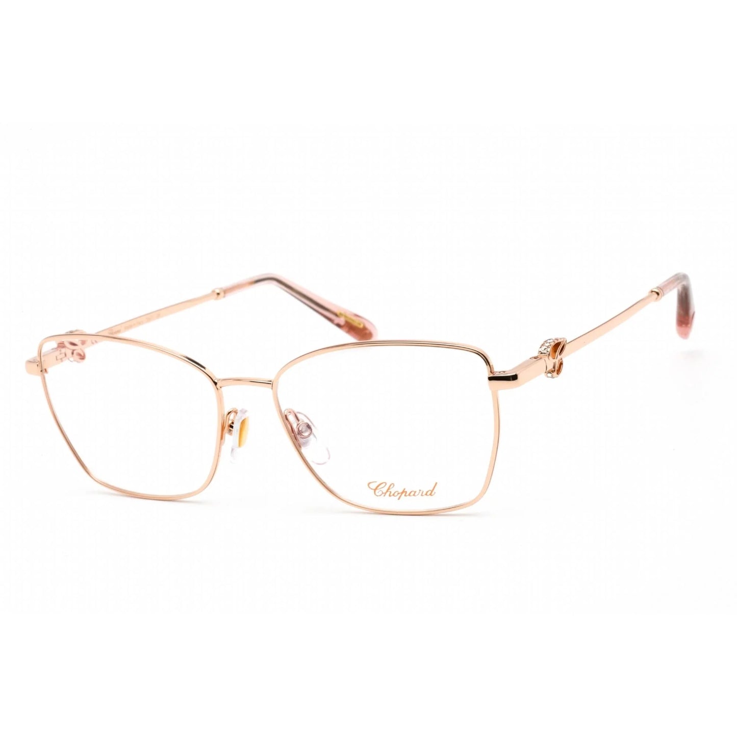 Chopard VCHF50Size 08FC Women's Full Rim Gold Metal Frame Eyeglasses