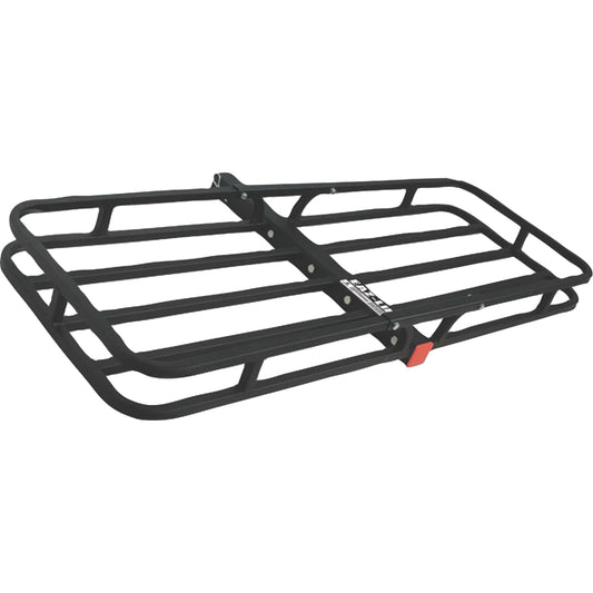 Camco 48475 RV Trailer Hitch Mount Cargo Carrier, 500 lb Capacity