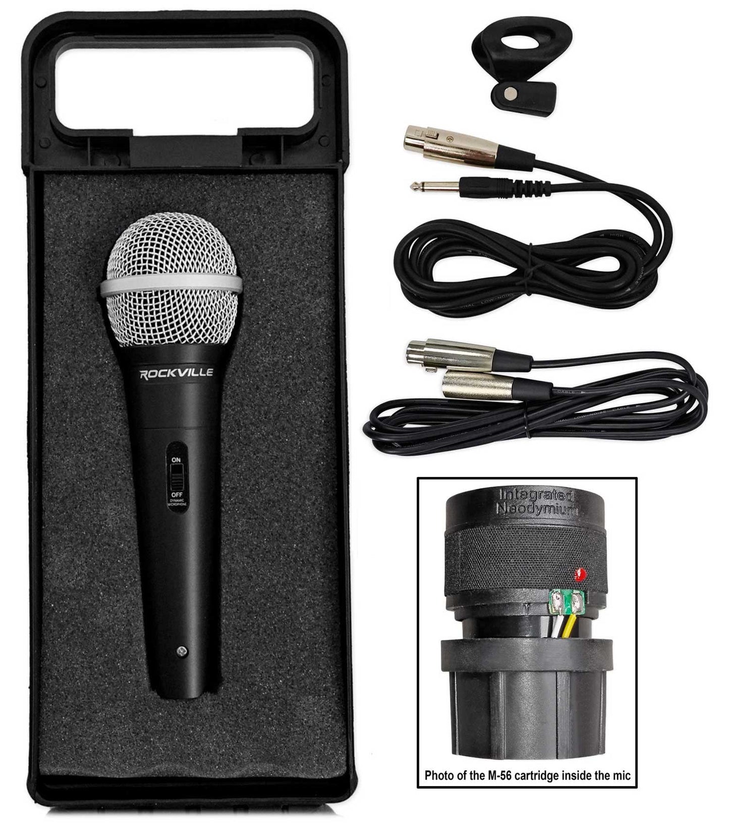 2) Rockville KPSize80 8" Karaoke Sizepeakers+Bluetooth Amplifier+2) Mics+Tablet Sizetand + Rockville R14GSizeBR100 Red/Blk 14 Gauge 100' Ft. Mini Sizepool Car Audio Sizepeaker Wire