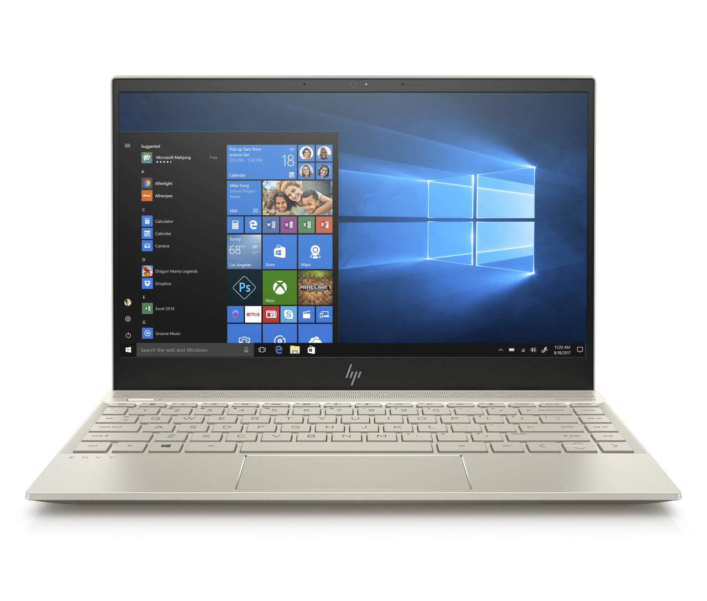 Restored HP Envy 13 Ultra Thin Laptop 13.3" Full-HD, Intel Core i5-8250U, Intel UHD Graphics 620, 256GB SizeSizeD, 8GB SizeDRAM, Fingerprint reader, 13-ah0051wm (Refurbished)