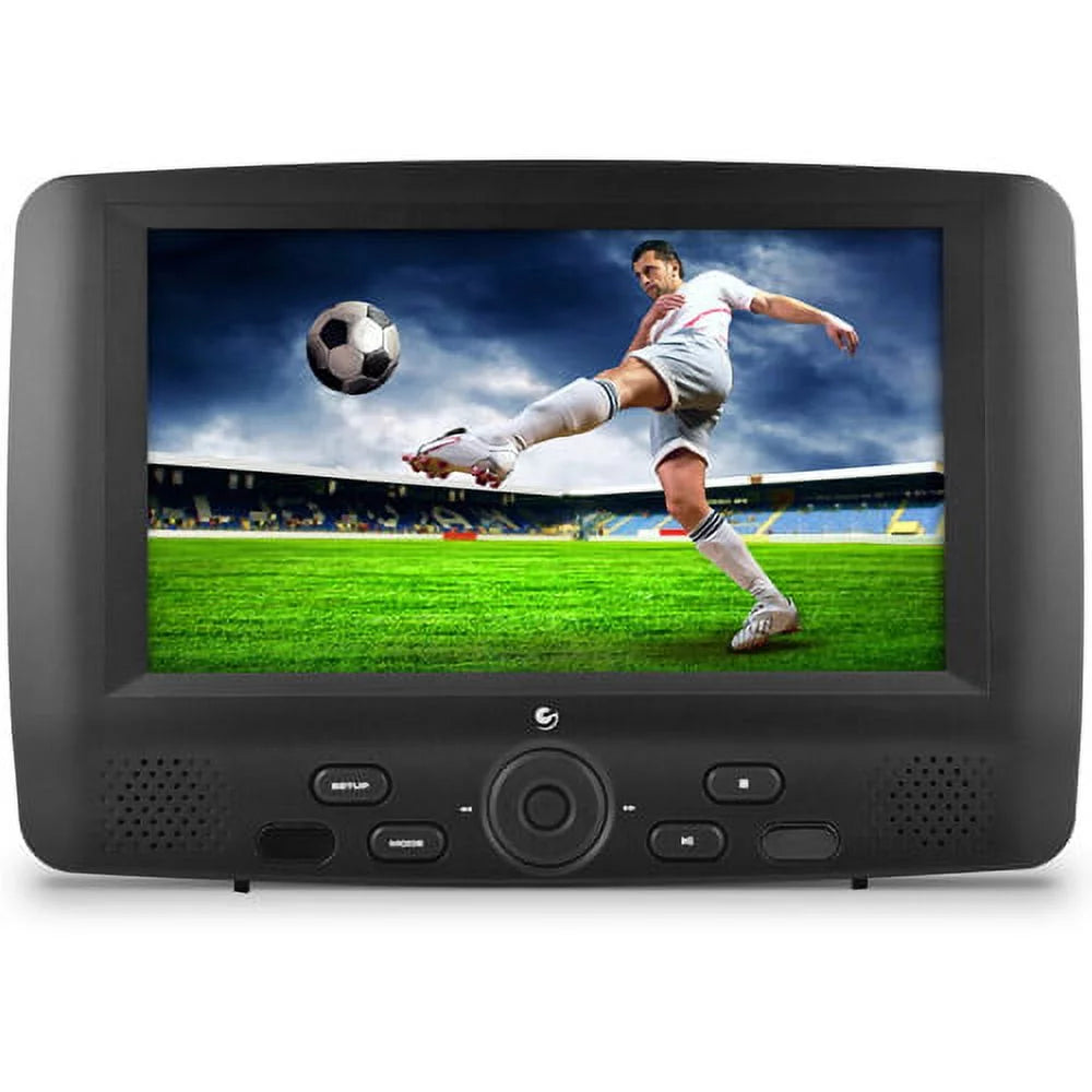 Ematic ED909 Car DVD Player, 9" LCD