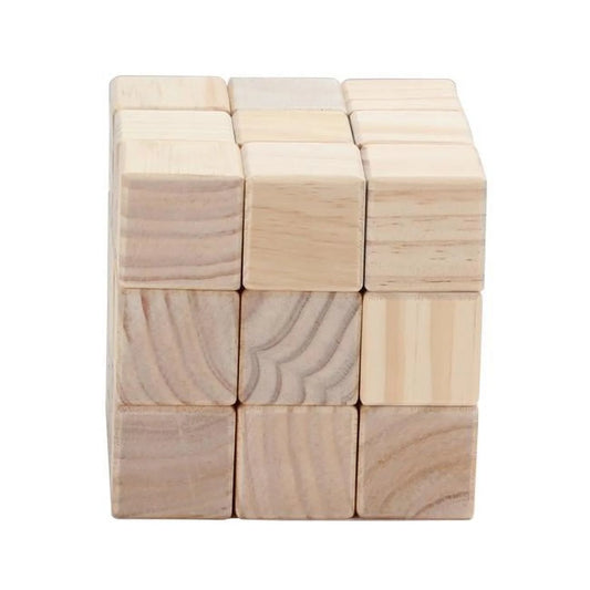 Omni Wooden Toys 966026B Block Blank Pine, Nautal - 30 Piece