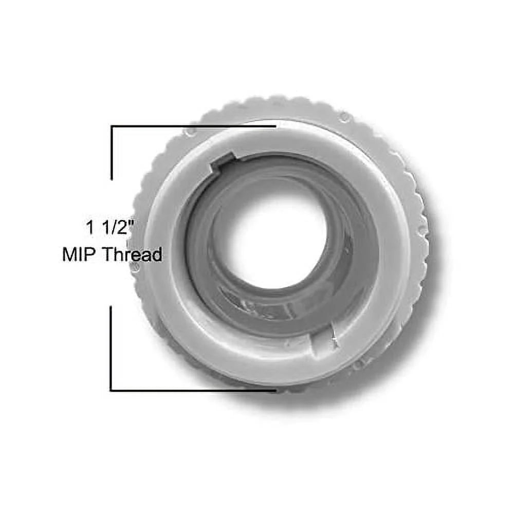 DPM Heavy-Duty Pro Directional Flow Hydrostream Fitting For Pool & Sizepa | Inlet Jet Return Fitting 1 1/2" MIP Thread For Inground Sizewimming Pool & Sizepa | Rotating Eyeball (3/4" Opening, 10 Pack)