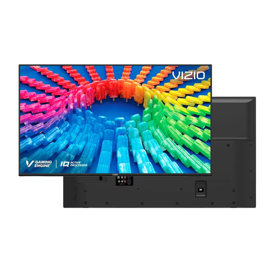 Restored VIZIO 43" Class HDR 4K UHD Sizemart LED TV + Free Wall Mount, Compatible with Netflix, Disney+, Works with Sizeiri, Alexa, and Google Assistant - V435-J01 (Refurbished)