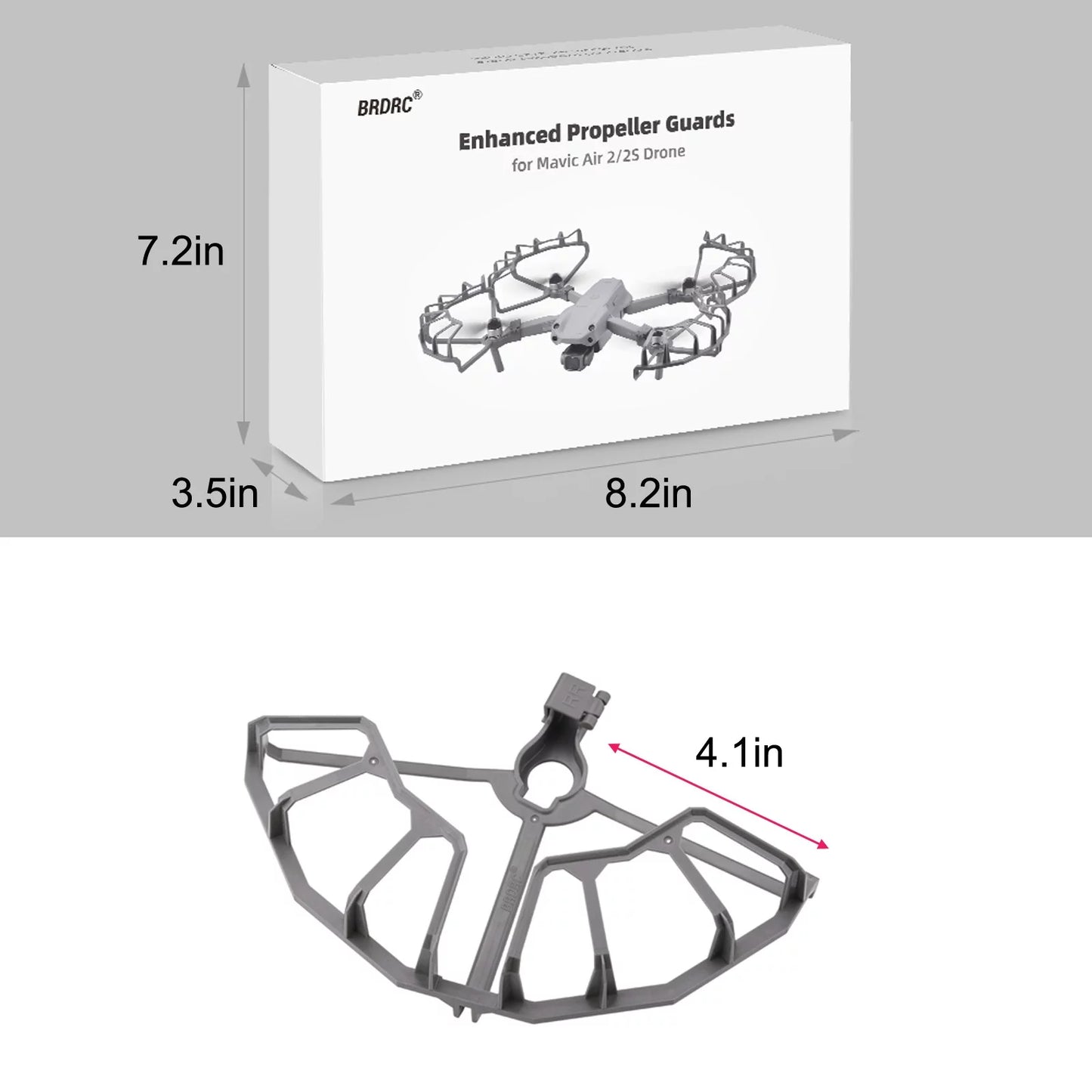 ZiSizeUGP Propeller Protection Ring For DJI Mavic Air 2/Air 2Size Drone Propeller Leaf Guard Protection Drone Accessories F 11 Pro Drone