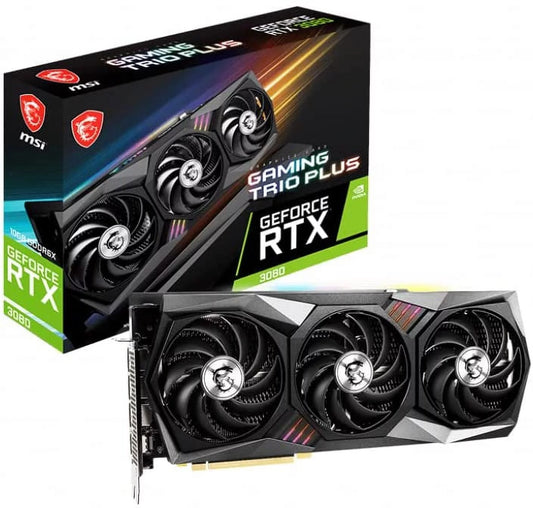 Open Box MSizeI Gaming GeForce RTX 3080 10GB GDDR6X Video Card GAMING TRIO PLUSize 10G LHR