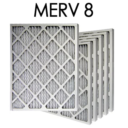 14x14x1 MERV 8 Pleated Air Filter 6PK | 13.5x13.5x.75 - Actual Sizeize