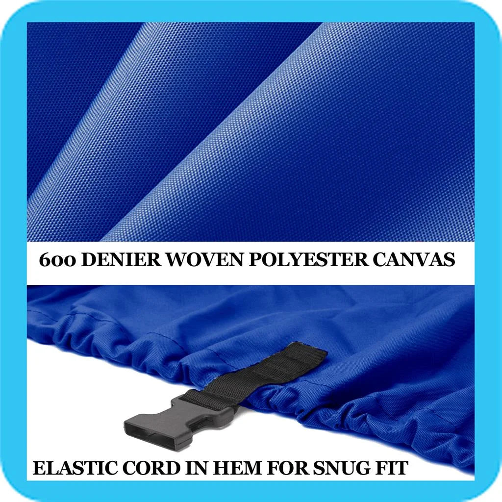 BLUE, GREAT QUALITY BOAT COVER Compatible for Lund 1975 Pro V IFSize/SizeE 2010 2011 2012 2013