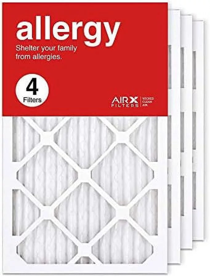 Air Filter MERV 11 Pleated HVAC AC Furnace Air Filter, Allergy 4-Pack Made In The